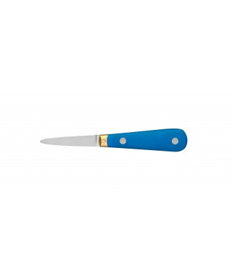 OYSTER KNIFE WITH BOLSTER – BLUE POM