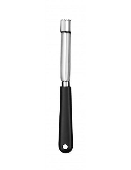 vide-pomme petit modèle  diamètre 10 mm  affûté  manche plastique noir à virole - Déglon