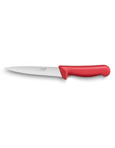 couteau à désosser/saigner 17 cm  Profil®  manche plastique rouge - Déglon