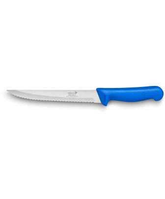 FILETING KNIFE SERRATED RIGID 8,4″ BLUE